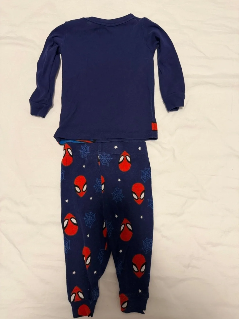 Spiderman Red and Navy Kids Pajama Set
